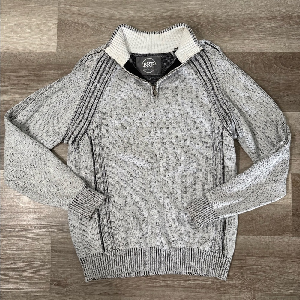 BKE Men's Gray Sweater
